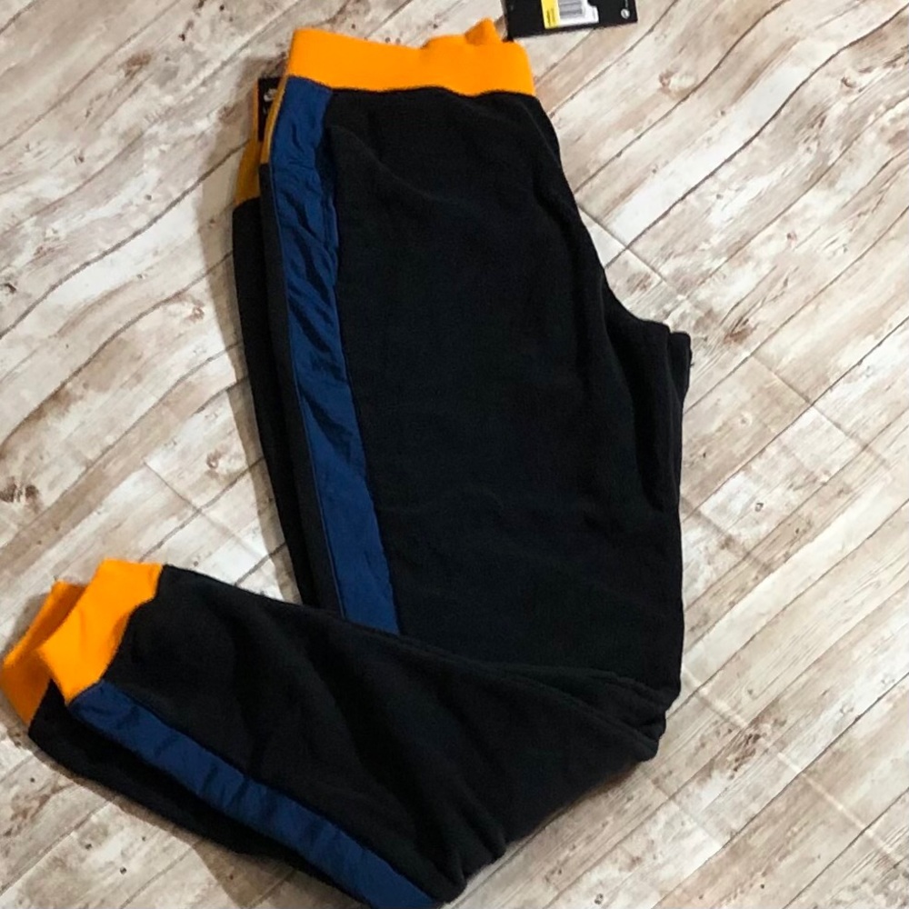 NIKE Women’s Sportswear Polar Pants Black/Blue CJ4934-010 Sz S - Picture 3 of 9